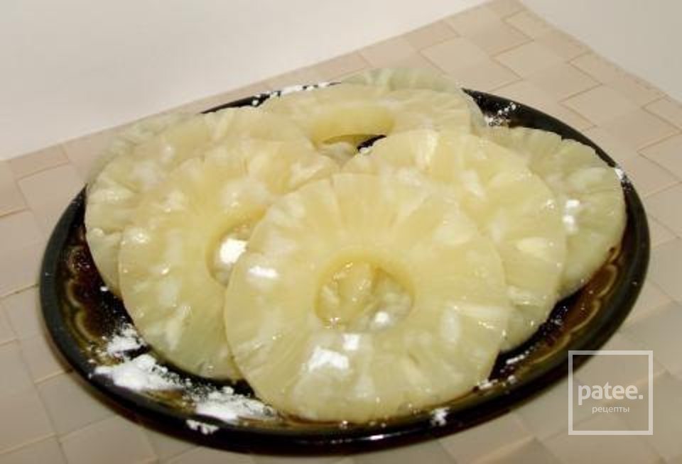 Печенье с ломтиками ананаса - Шаг 2