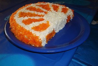 Салат Апельсиновая долька