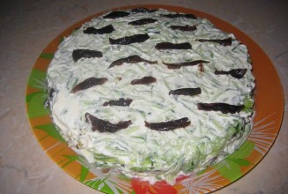 Куриный салат Березка