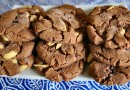Шоколадное печенье с арахисовым маслом