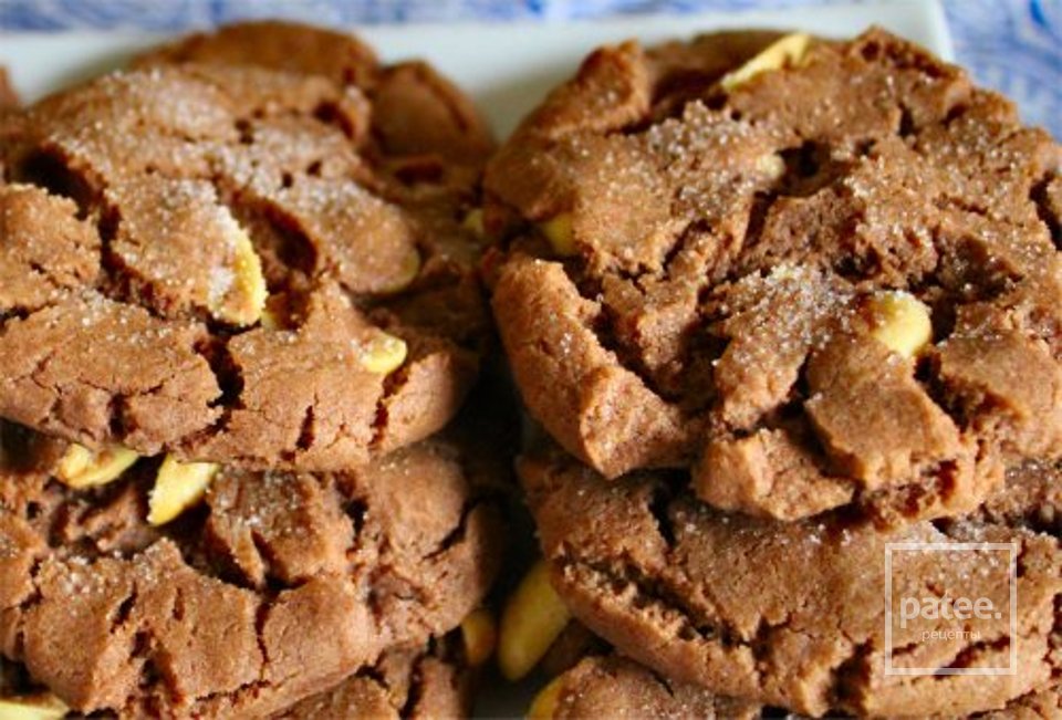 Шоколадное печенье с арахисовым маслом - Шаг 7