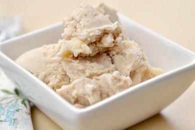 Низкокалорийное банановое мороженое с арахисовым маслом - приготовление