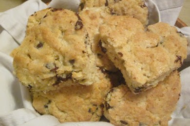 Печенье в форме сердца с шоколадом - приготовление