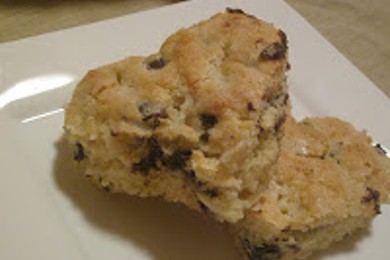 Печенье в форме сердца с шоколадом - приготовление