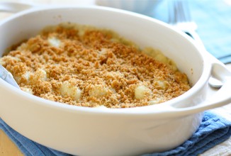 Ньокки с беконом и  соусом бешамель