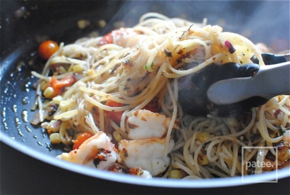 Паста с креветками - Шаг 5