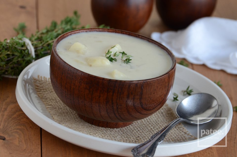 Крем-суп с картошкой и луком - Шаг 8