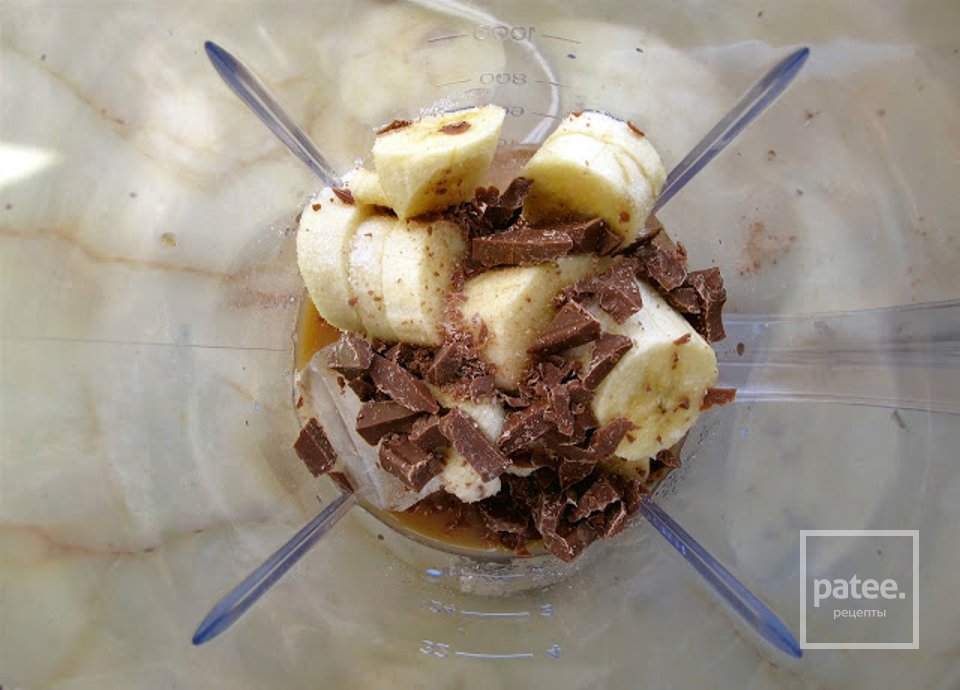 Банановый мокко со льдом - Шаг 2