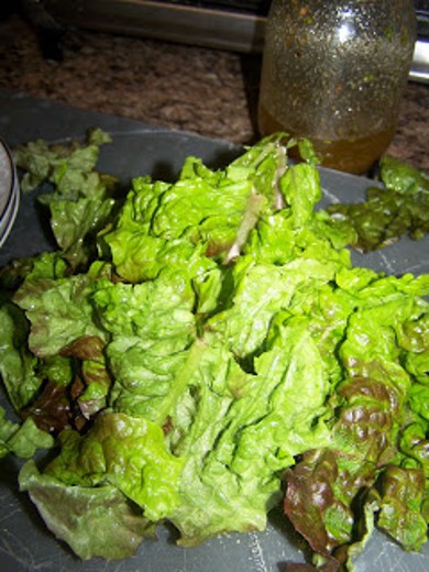 Салат с грушей и пеканом - Шаг 1