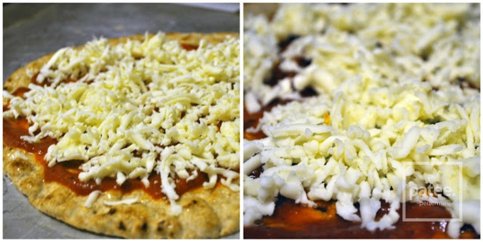 Пицца с сыром фета и шпинатом - Шаг 5