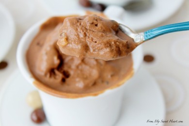 Кофейно-шоколадное мороженое - приготовление