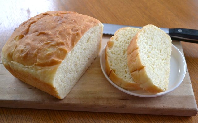 Хлеб с картофельным пюре