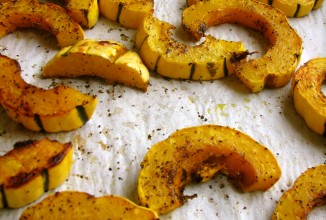 Жаренная тыква (сквош)