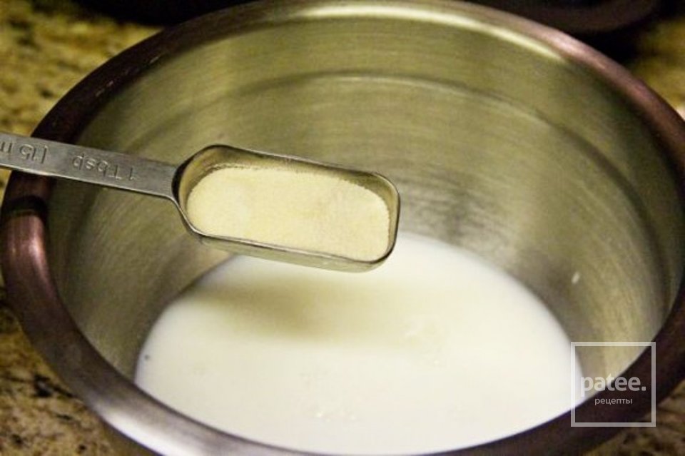 Шоколадная панакота - Шаг 1