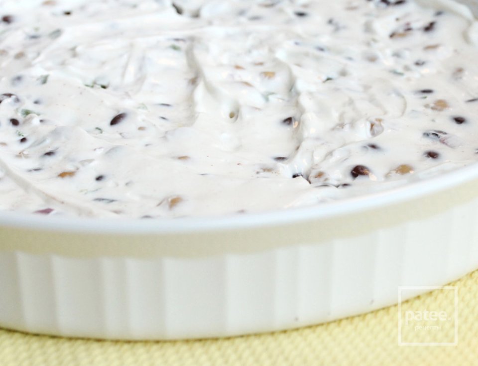 Салат с фасолью, нутом и овощами - Шаг 8