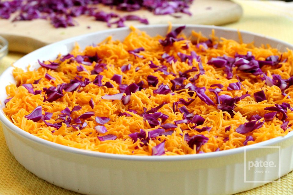 Салат с фасолью, нутом и овощами - Шаг 12