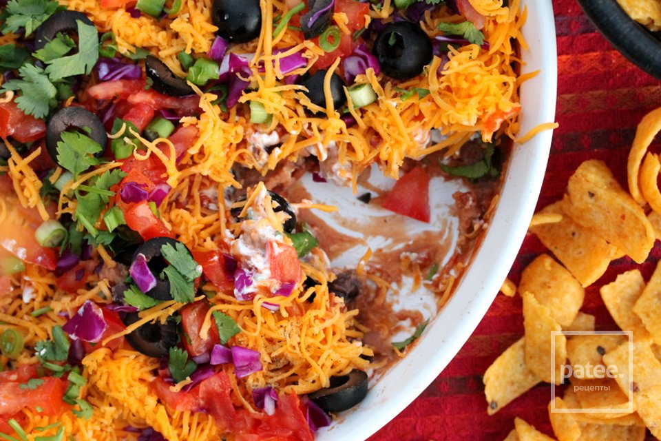 Салат с фасолью, нутом и овощами - Шаг 14