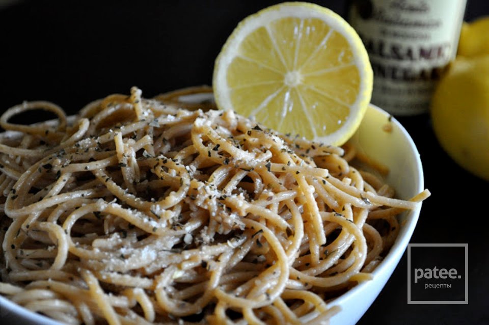 Лимонно-чесночные спагетти - Шаг 10
