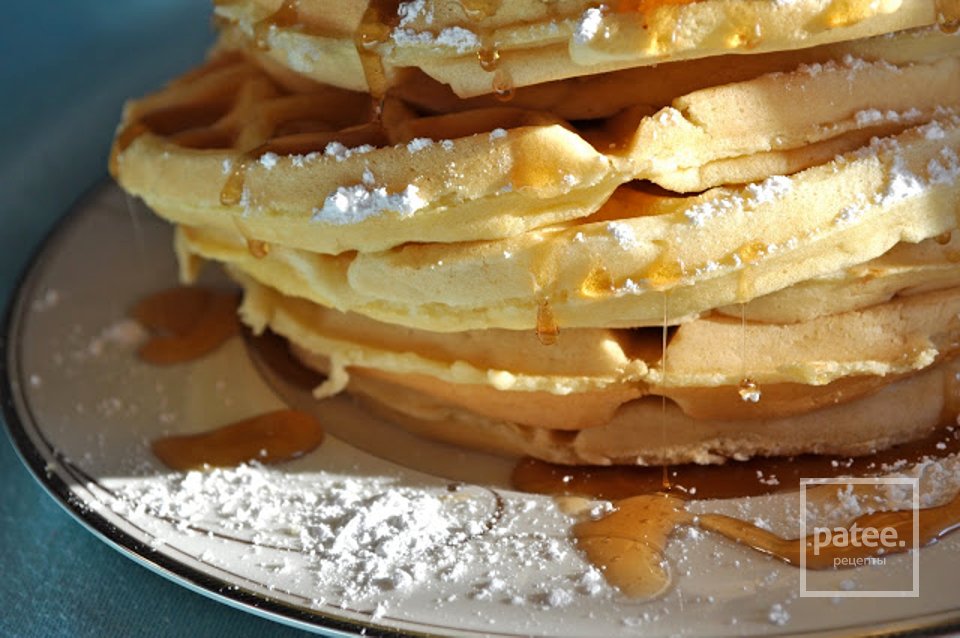 Ванильные вафли к завтраку - Шаг 7