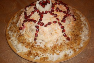 Салат Шапка мономаха