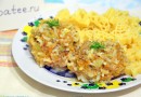 Мясные "ёжики" с рисом и морковью