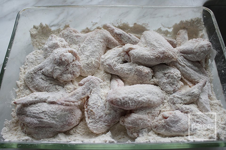 Куриные крылышки под соусом - Шаг 4