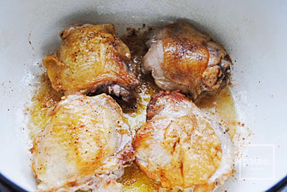 Курица с тыквой-сквош в пряном соусе - Шаг 8