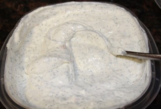 Сливочный соус с укропом