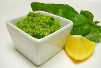 Песто из базилика с лимоном