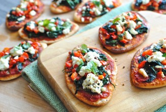 Вегетарианская мини-пицца