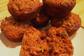 Яблочно-морковные кексы