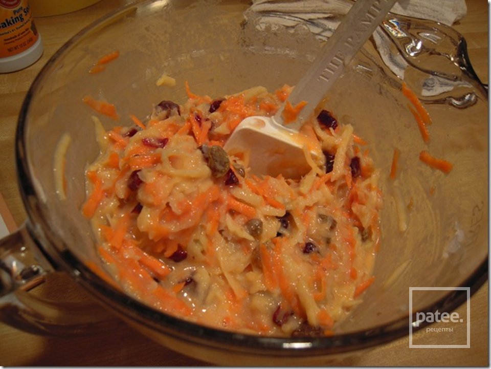 Яблочно-морковные кексы - Шаг 5