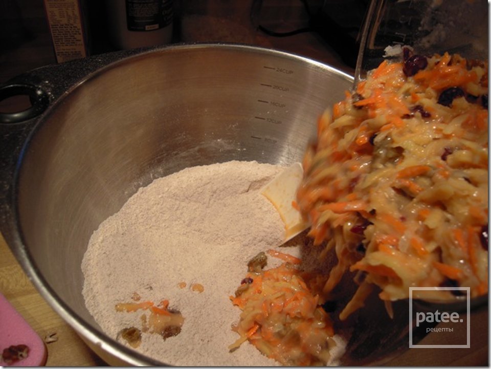 Яблочно-морковные кексы - Шаг 6