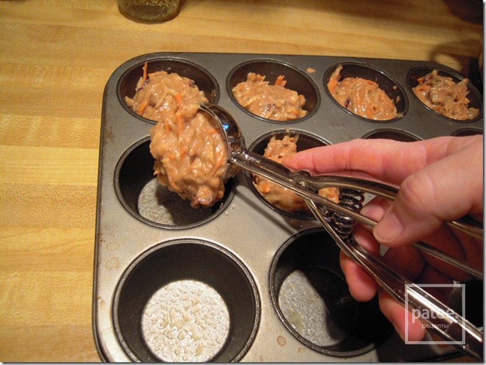 Яблочно-морковные кексы - Шаг 8