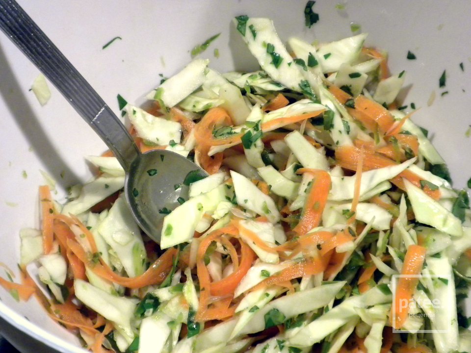 Тако с фасолью и капустой - Шаг 5