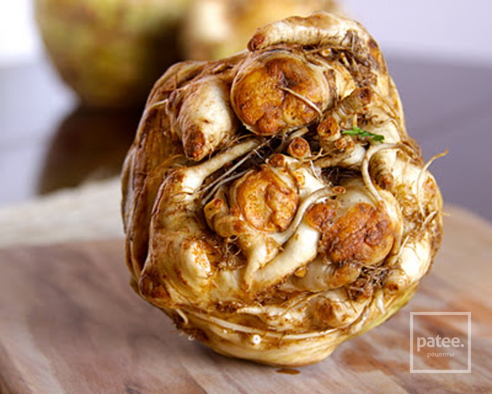 Суп с корнем сельдерея - Шаг 1