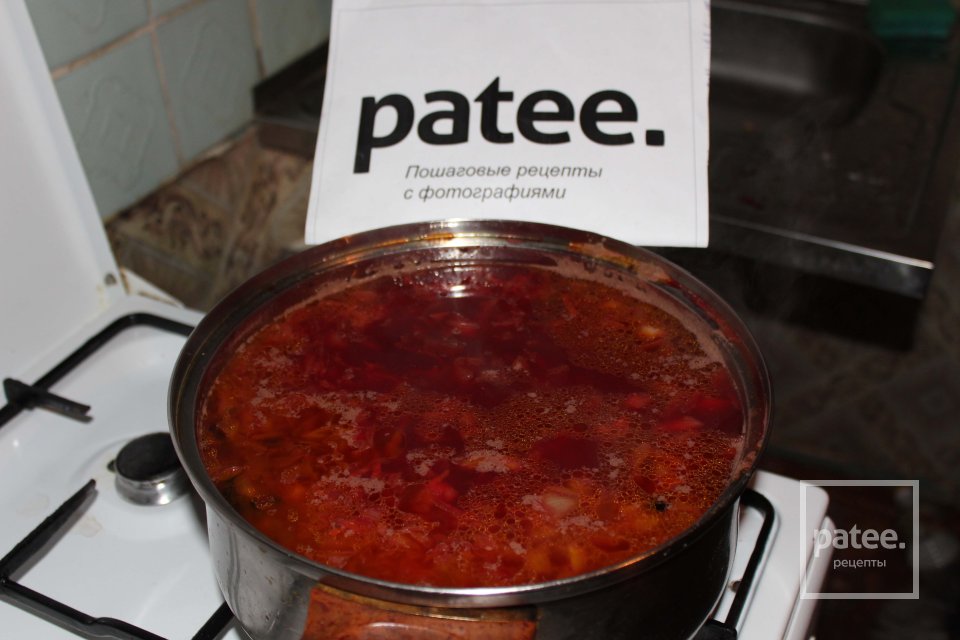 Борщ гетманский - Шаг 9