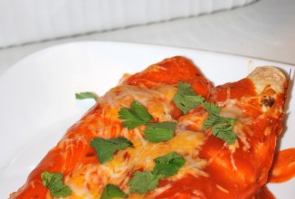 Нежные блинчики  с курицей (Энчилада с курицей)