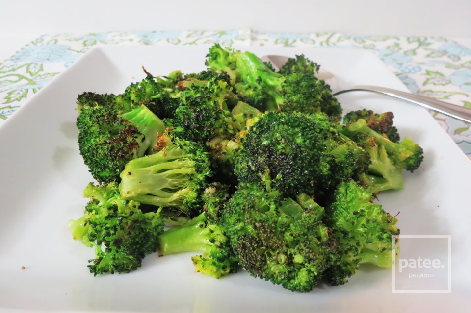 Запеченная брокколи с лимоном и чесноком - Шаг 6