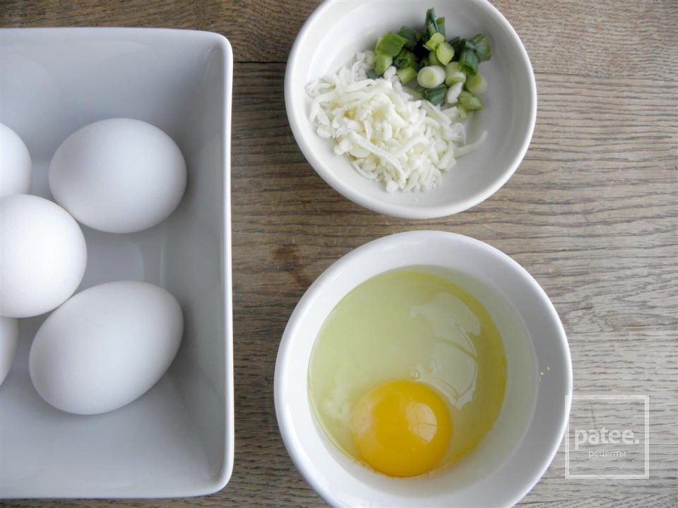 Мини-кекс из яиц - Шаг 2
