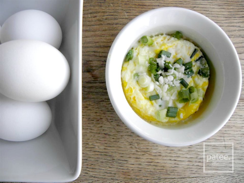 Мини-кекс из яиц - Шаг 5