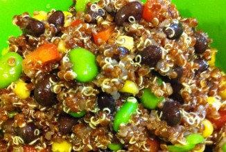 "Мексиканское конфетти" (салат из крупы квиноя)