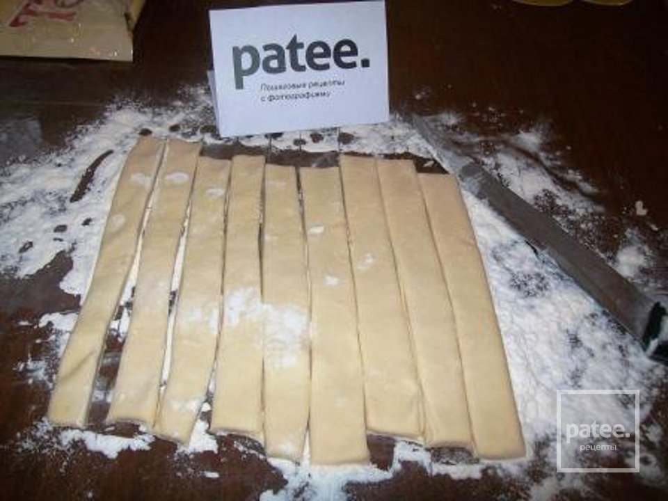 Завитушки из крабовых палочек - Шаг 4