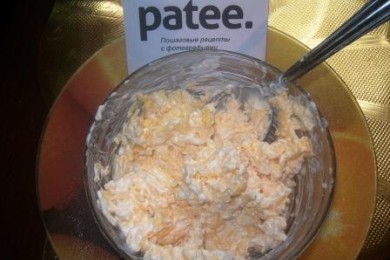 Сырная лепешка - приготовление