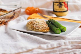 Курица с апельсинами и дижонской горчицей