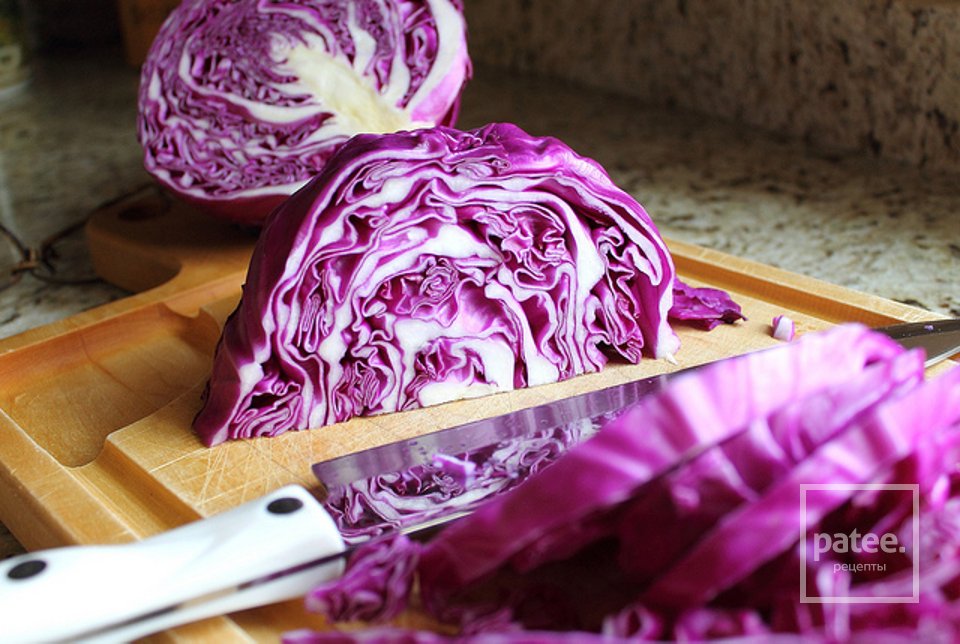 Запеченная красная капуста - Шаг 3