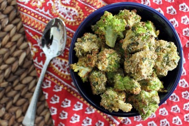 Запечённая брокколи - приготовление