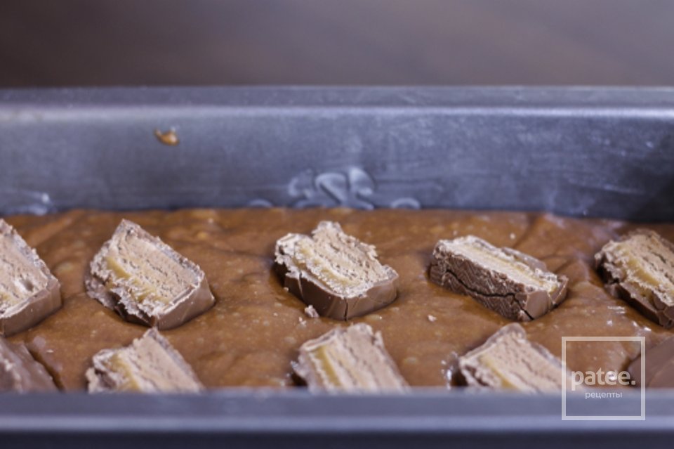 Шоколадный прямоугольный пирог - Шаг 6