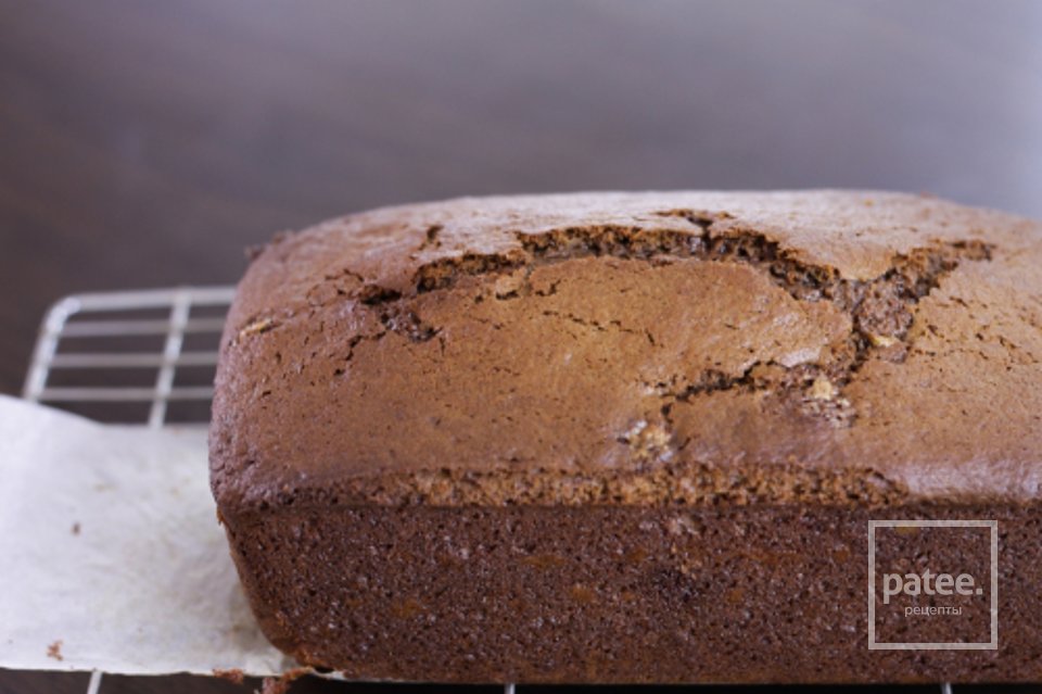 Шоколадный прямоугольный пирог - Шаг 8