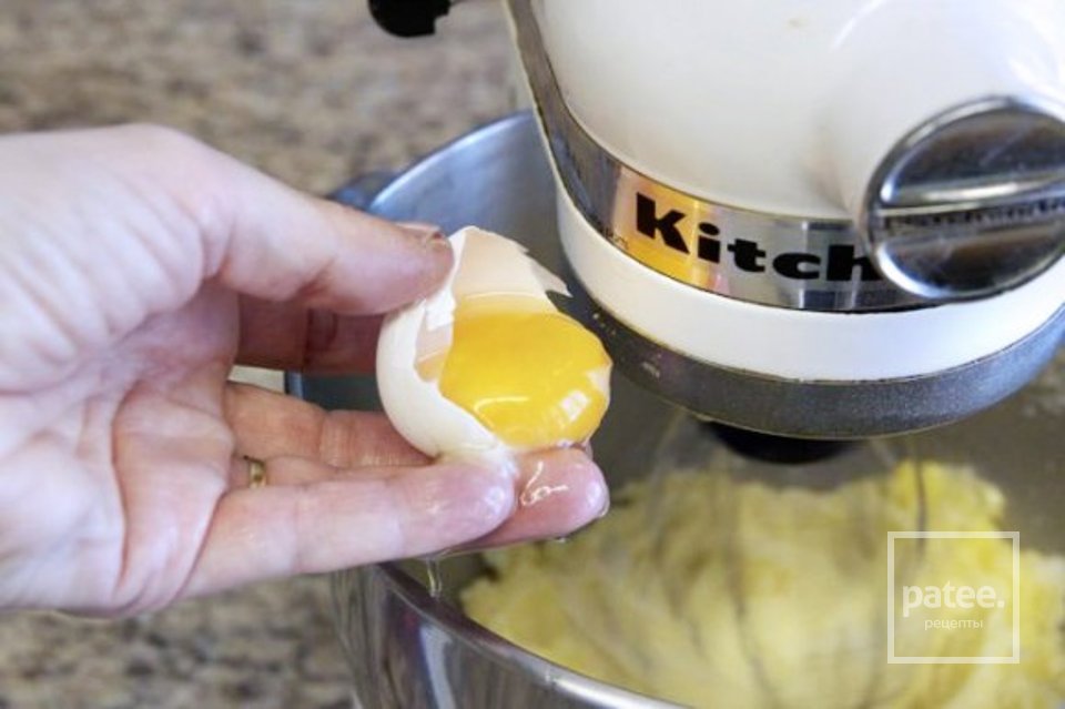 Мраморный шоколадно-банановый пирог - Шаг 2